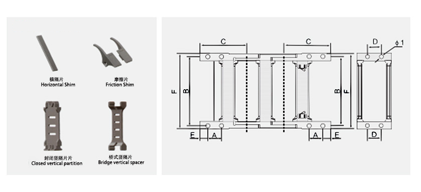 80系列強(qiáng)力型拖鏈接頭安裝方式 80系列強(qiáng)力型拖鏈接頭安裝方式